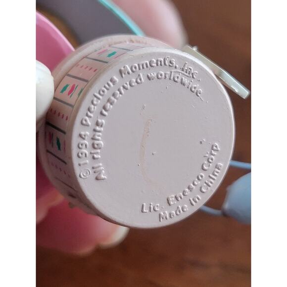 Vintage Precious Moments Resin Plastic Holidays Sculptures Figurines Lot of 4 - Picture 16 of 16